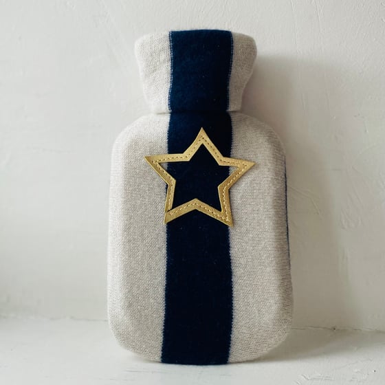 Image of Stella Star Pure Cashmere Mini Hot Water Bottle