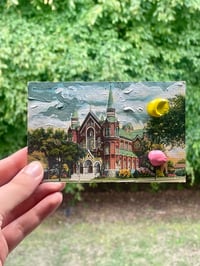 Image 2 of Reimagined Vintage Sacred Heart Postcard