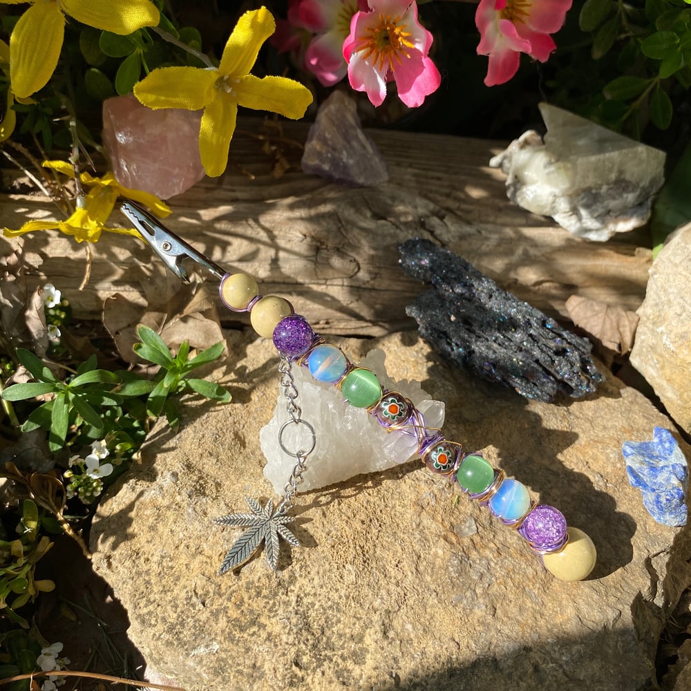 Image of spring rain roach clip