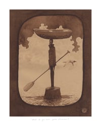 Image 1 of “what do you mean you’re stranded?” print