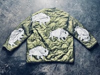 Image 2 of Quilted Surplus Over Coat 