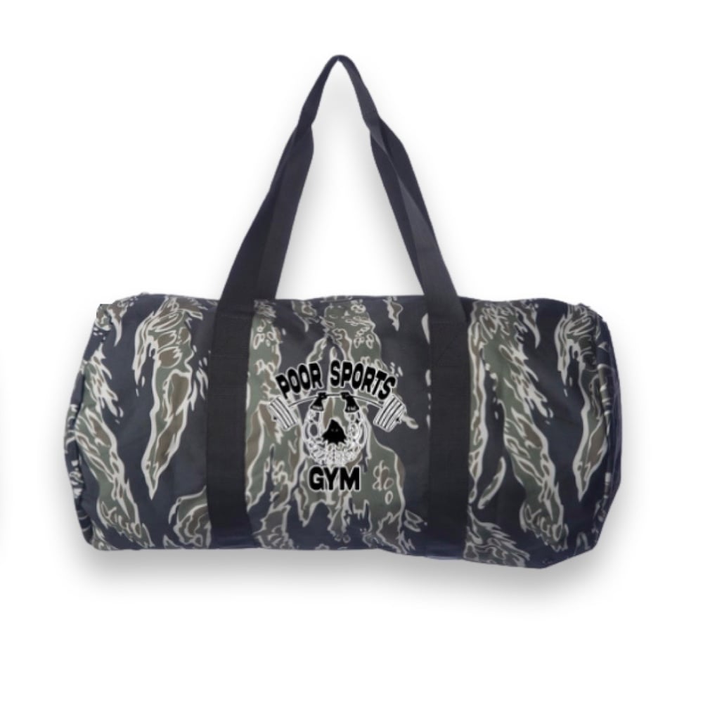 Image of POOR SPORTS DUFFLE - TIGER CAMO