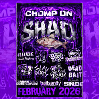 Image 2 of CHOMP ON SHAD ANGLER CARD