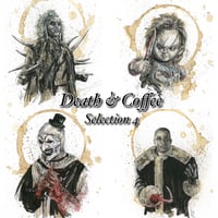 Image 1 of Ink And Coffee "Death & Coffee" Art Series - Print Selection 4