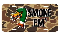 Image 1 of Smoke Em’ License Plate