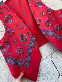Image 2 of Chaleco feito a man. FOLIADA69. Talla XL. 
