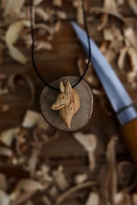 Image 1 of Fox Pendant Necklace 