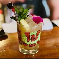 Image 2 of MAI TAI DAY 15oz Limited Edition Cocktail Glass for Tiki Underground