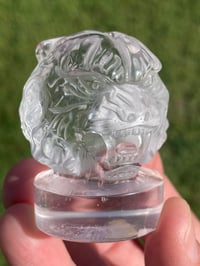 Image 14 of Clear Quartz Crystal Tiger Carving #1794