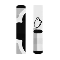 Image 5 of SOCKS of the BLACK ROSE By color of all leaves