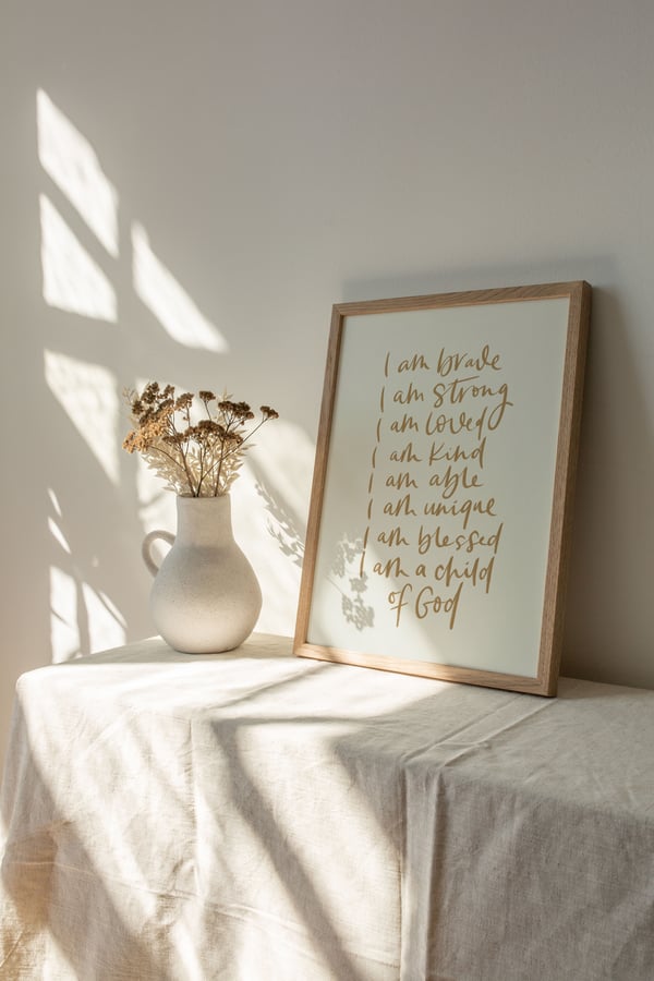 Image of I Am A Child Of God Print