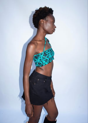 Image of Thella Top in Electric Blue