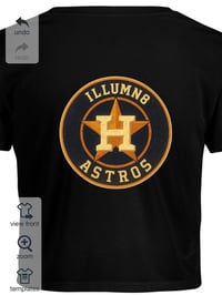 Image 2 of Astros crop Tshirt 