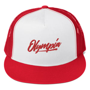Olympia Text Trucker Cap