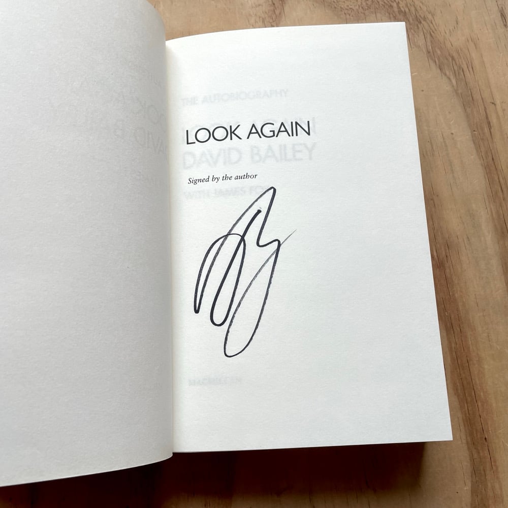 David Bailey - Look Again (Signed) | Photobook Junkies