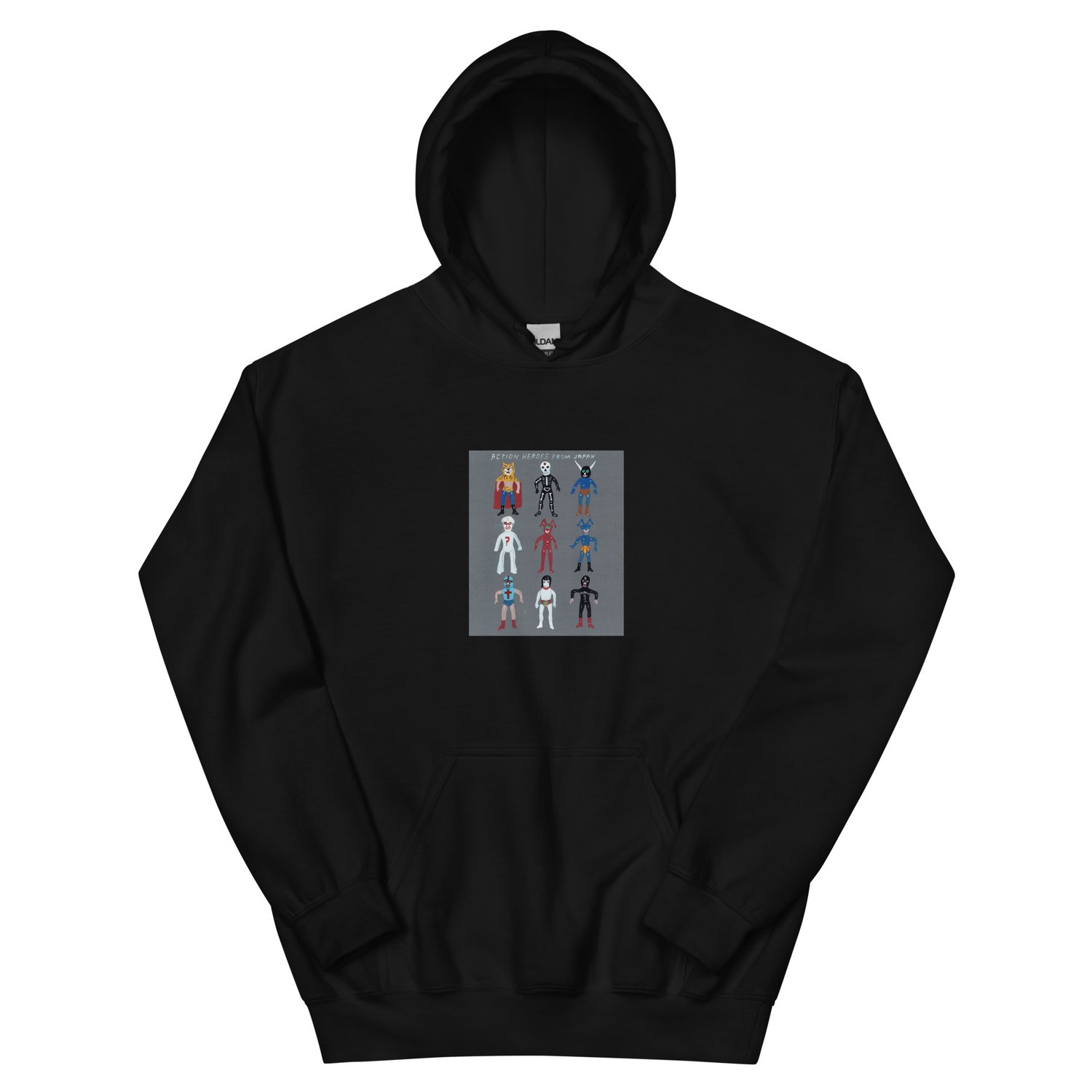 Image of ACTION HEROES FROM JAPAN HOODIE