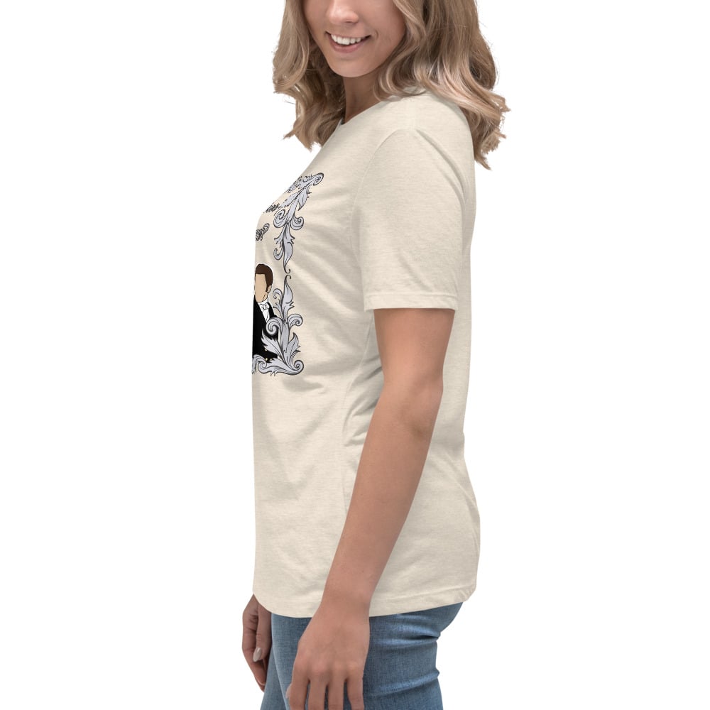 Image of Women's Relaxed T-Shirt dance bridgerton inspired 