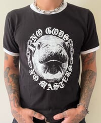 Image 3 of Moo Deng Ringer Shirt