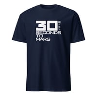 Image 3 of 30 Seconds To Mars - White Unisex T-Shirt