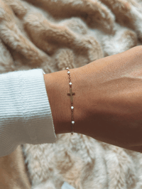 Image 1 of Anchor of Faith Bracelet | Waterproof 