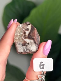 Image 7 of HALF POLISHED RAINBOW GARDEN QUARTZ FREEFORMS -BRAZIL-