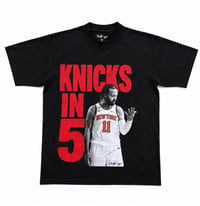 Image 3 of VILLI’AGE “KNICKS IN 5 “ TEE SIZE:
