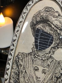 Image 2 of Repurposed Vanity series Victorian faceless with preserved web B