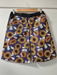 Pyjama short -midnight sunflower 