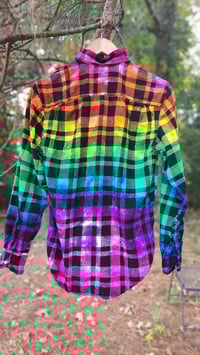 Image 2 of Buffalo Rainbow Flannel