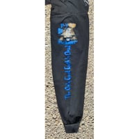 Image 5 of VTG 1999 Cradle of Filth Life is my Sacrifice Blue Grape Long Sleeve T-Shirt Size (L)