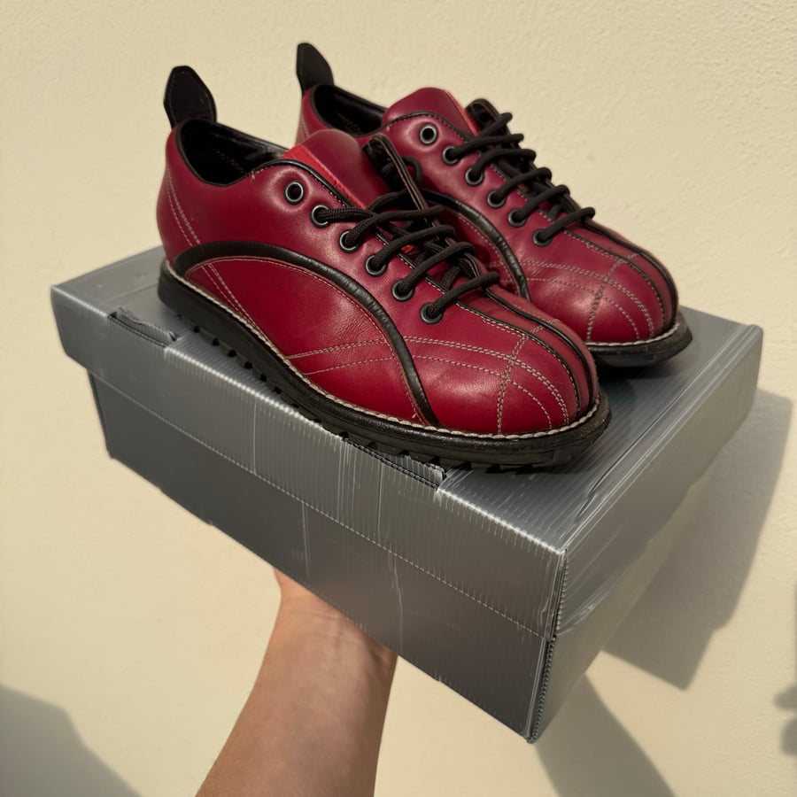 Image of 2000s Prada Leather Boot, Size UK 5