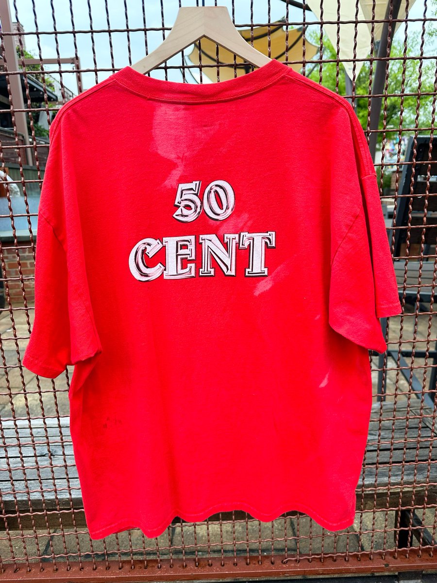 Image of 2004 50 CENT RAP TEE, SIZE: XL