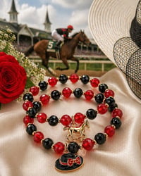 Image 1 of Kentucky Derby Charm Bracelet Set