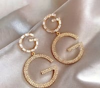 Luxe & Elegant Style G Bling Earring