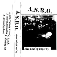 ASBO - Live Cowley Tape