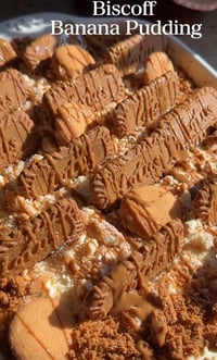 Biscoff Banana Pudding 