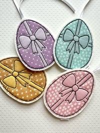 Image 1 of Bow Easter egg Decoration 