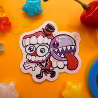 Image 1 of caine clear sticker