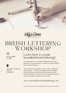 Image 3 of Beginner’s Handlettering Workshop 
