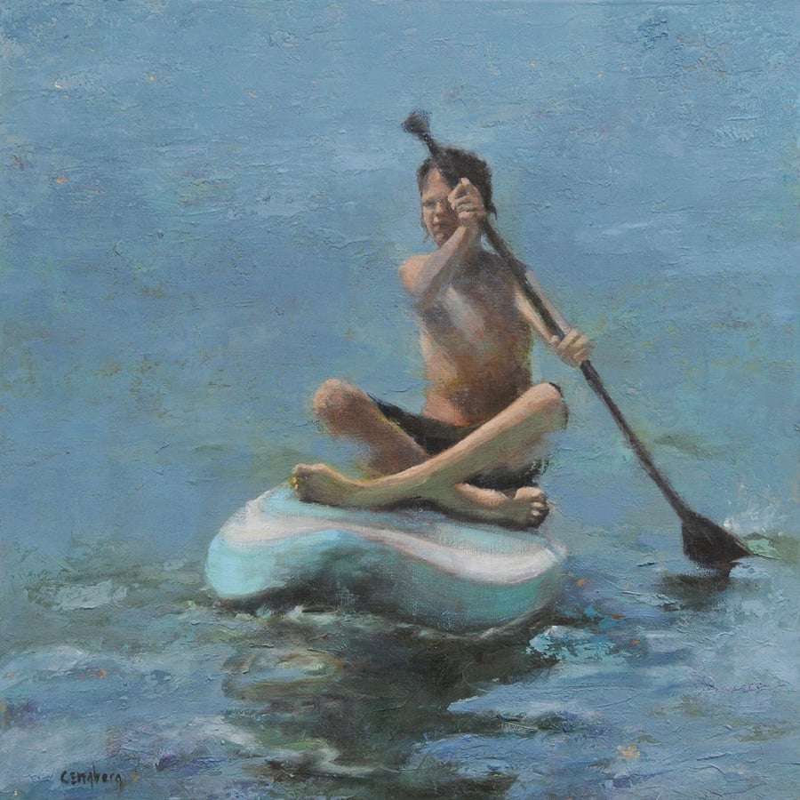 Image of Paddling- Cathy Engberg