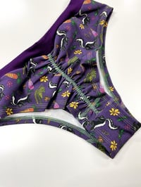 Image 2 of READY TO SHIP XL Skunk High Rise ScrunchyButt Undies