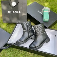 Image 6 of CC Silver Chain Boot