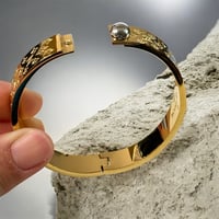 Image 3 of LV Monogram Clip Clasp Bracelet Bangle