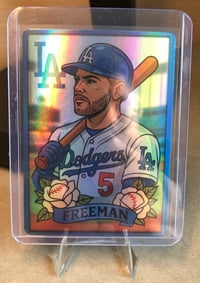 Image 2 of All 5 Card Set Limited Edition Holographic Bobbleboys Collector Card