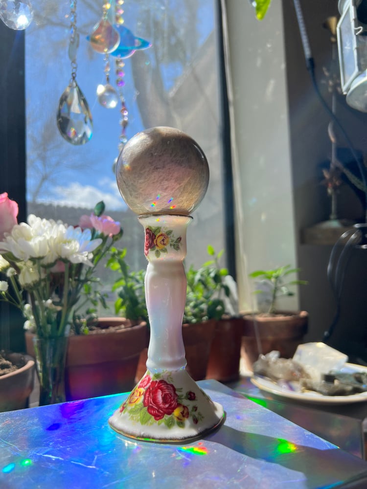 Image of Floral Candle Holder 🌷🕯️