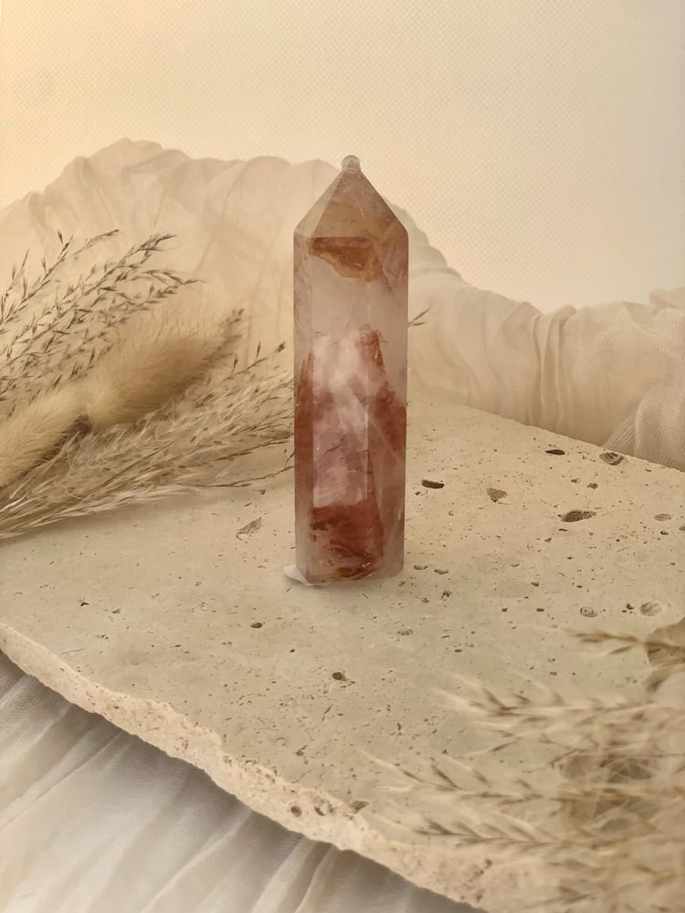 Image of Hematoid Quartz (Fire Quartz) Towers sml