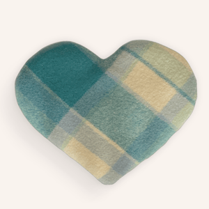 Image of Wheat Pack - Heart shaped Blue and Cream