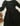 Ready Made Black Rayon Smock Top/Skirt Set with free postage 