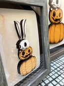 Image 4 of "Bunny's Halloween" Shadow Box