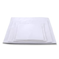 Image 1 of White one cushion cover (do not print photo) Car seat sofa home decoration 30* 30cm 40x40cm 45x45cm 